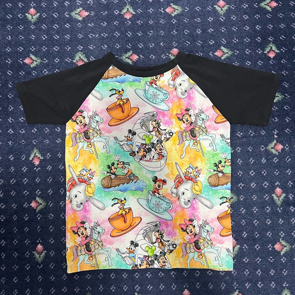 Sweet Petunia Disney Mickey and Minnie Mouse child 7 shirt